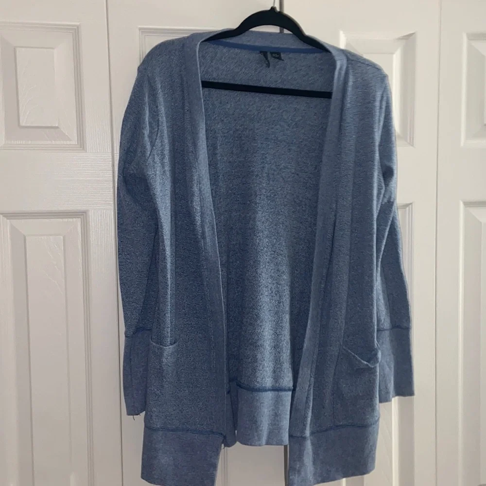 Cynthia Rowley light blue cardigan - Picture 1 of 3